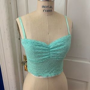 Forever 21 Mint Bralette/top